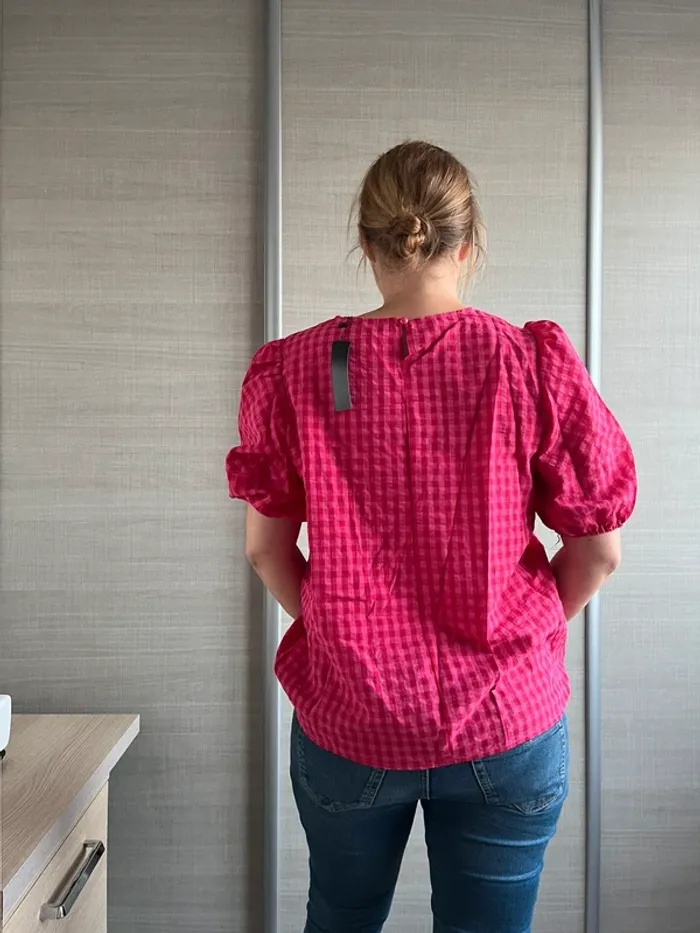 Blouse légère, manches bouffantes - photo numéro 3