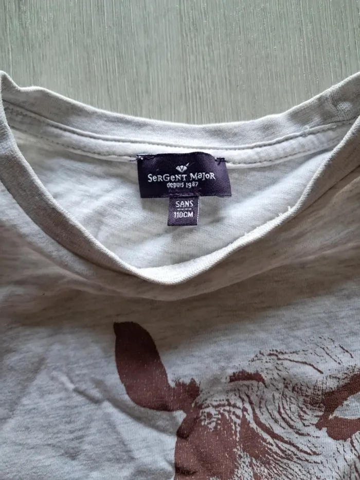 T-shirt rhinocéros - photo numéro 2