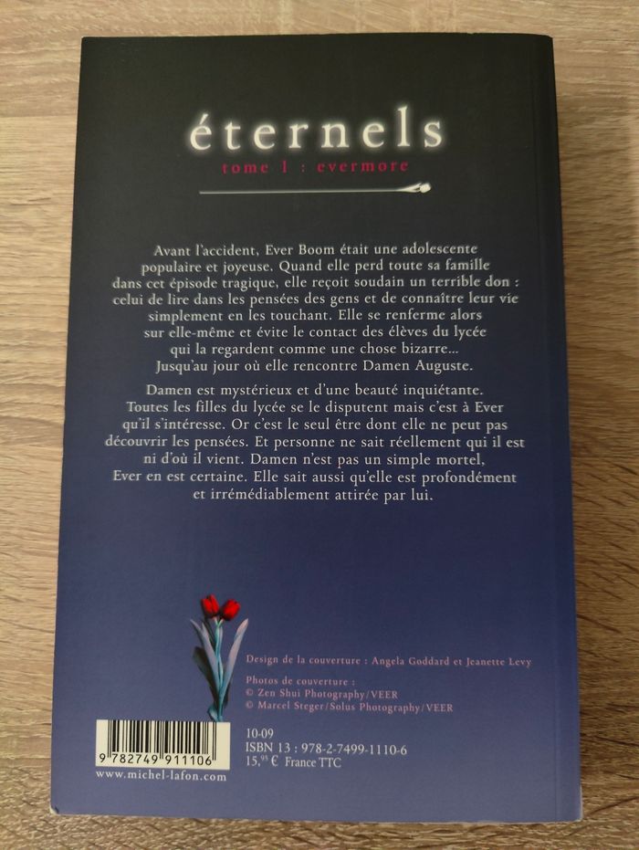 Livre Éternels tome 1 : evermore - photo numéro 2