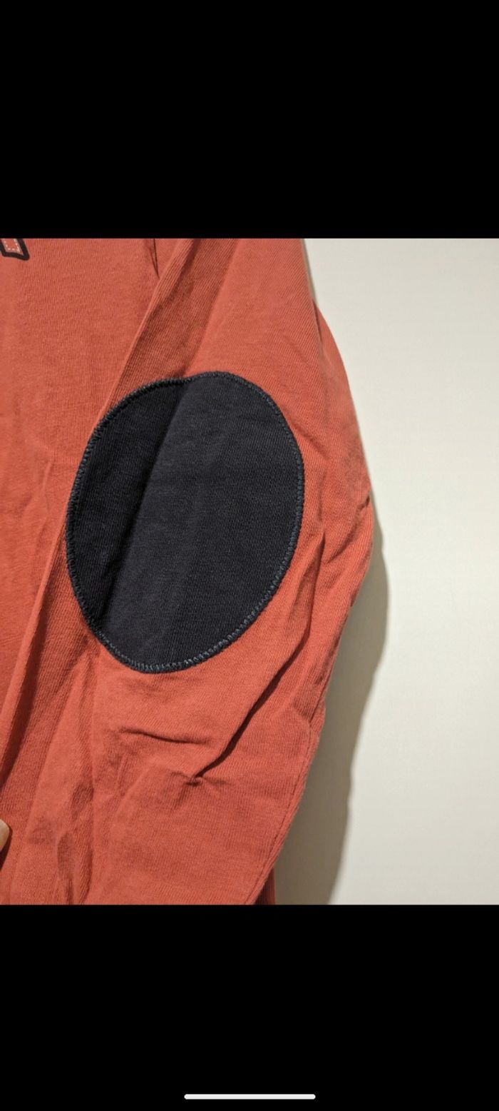 Pull col roulé  NKY corail imprimé. Taille 12 ans - photo numéro 3