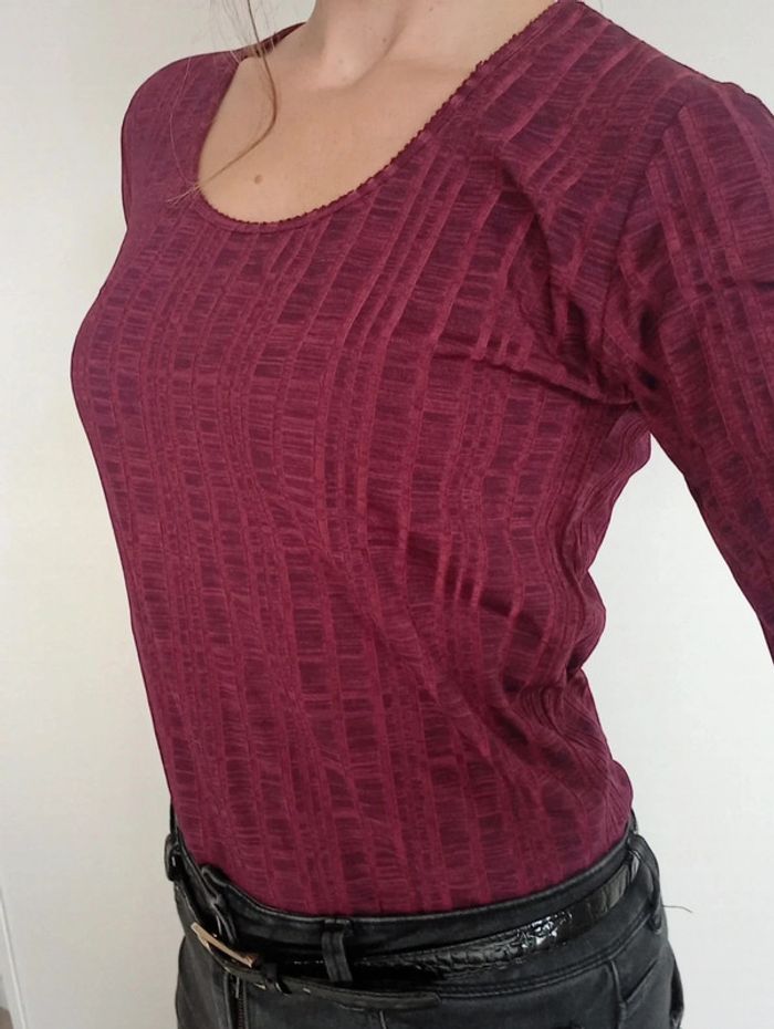Haut manches longues taille 34 made in France - photo numéro 5