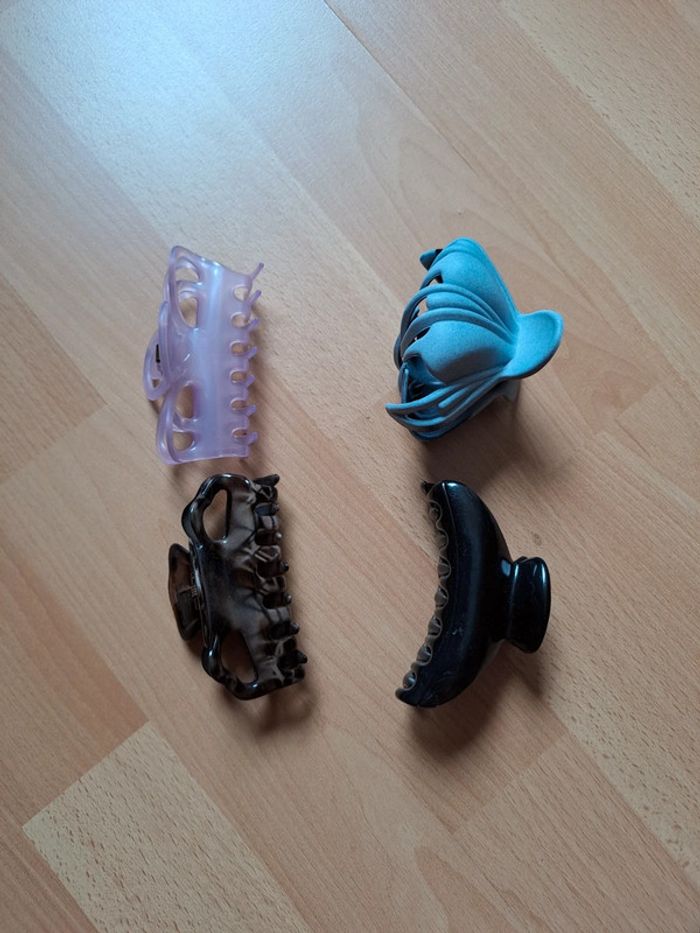 Lot de 4 pinces à cheveux #inconnu