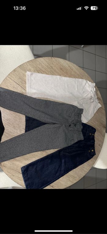 Lot de 3 pantalons taille 6 ans