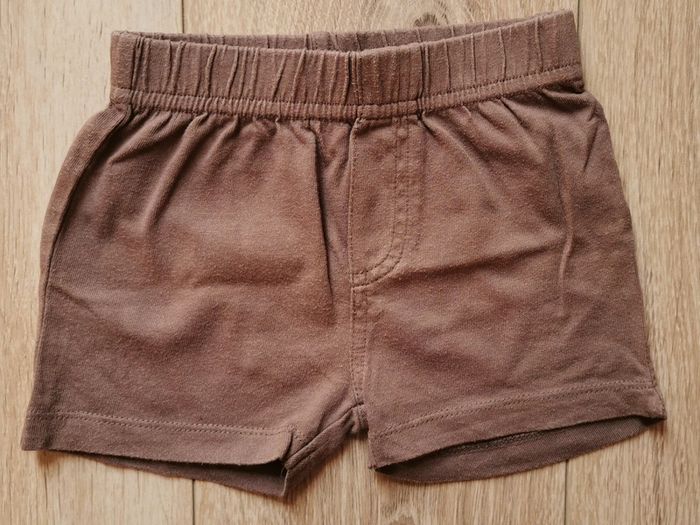 Ensemble débardeurs short marron Kimbaloo 6 mois - photo numéro 5