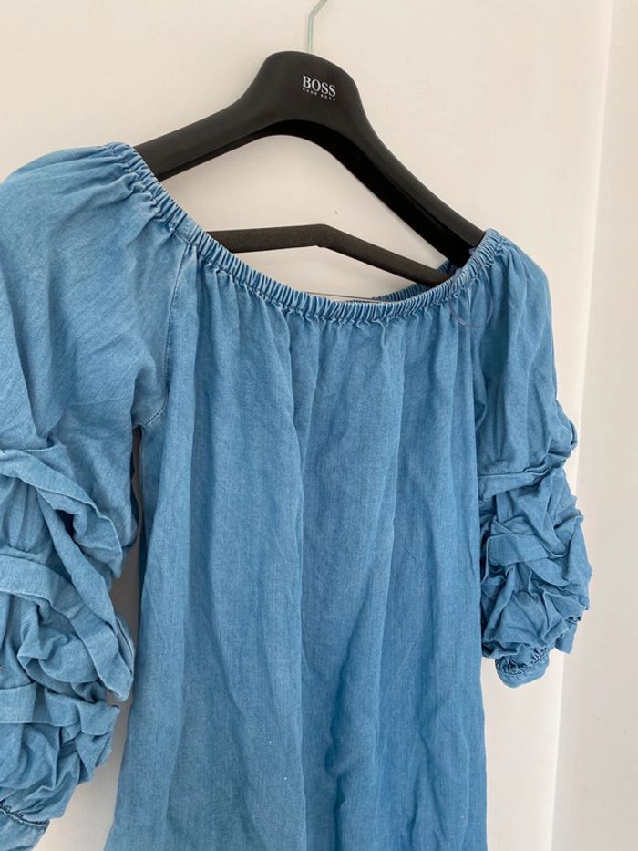 robe épaule dénudées zara - photo numéro 2