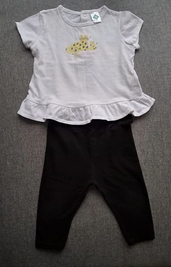 Ensemble Tee-shirt legging 6 mois
