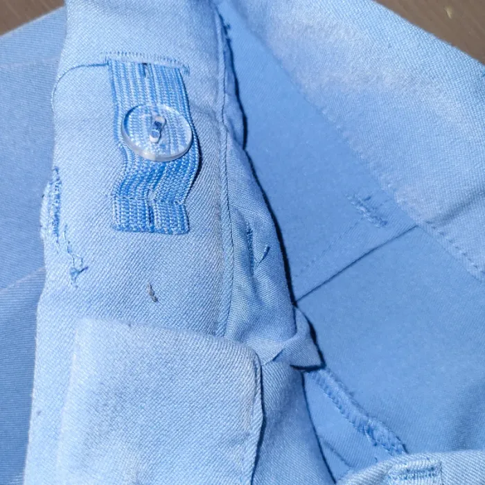 Gémo- pantalon à pinces bleu taille 10 ans - photo numéro 5
