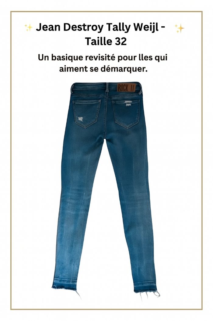 Jean Tally weijl femme taille 32 - photo numéro 2