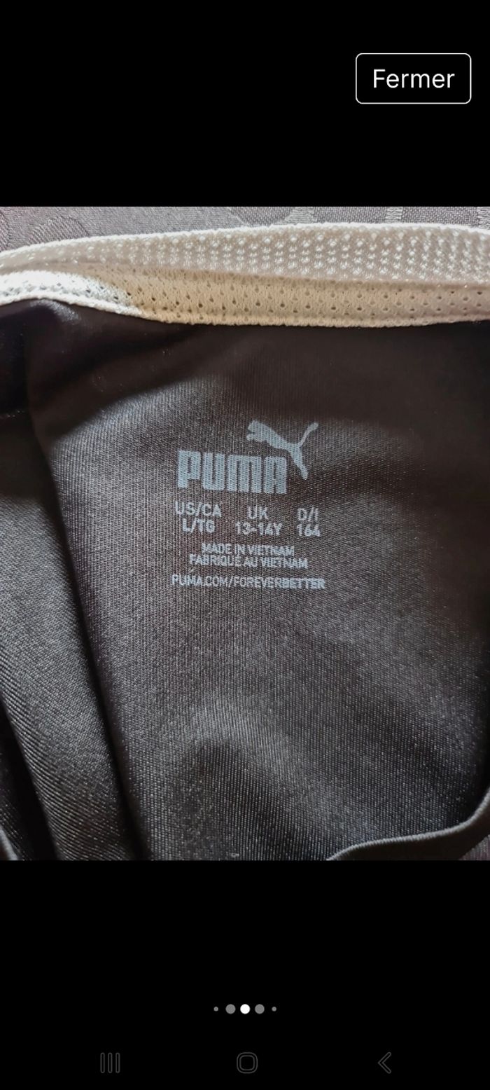 T-shirt Puma taille 13/14 ans - photo numéro 5