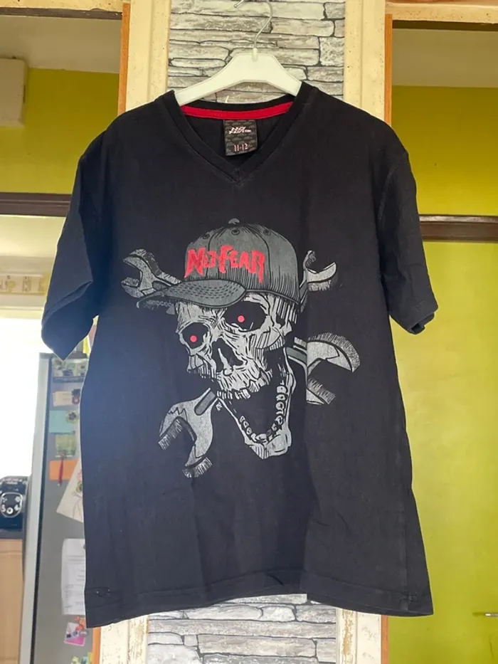 Teeshirt col V garçon 11 ans