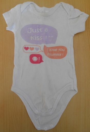 Body manches courtes bébé fille 6 mois