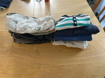 Lot pantalons + gilets