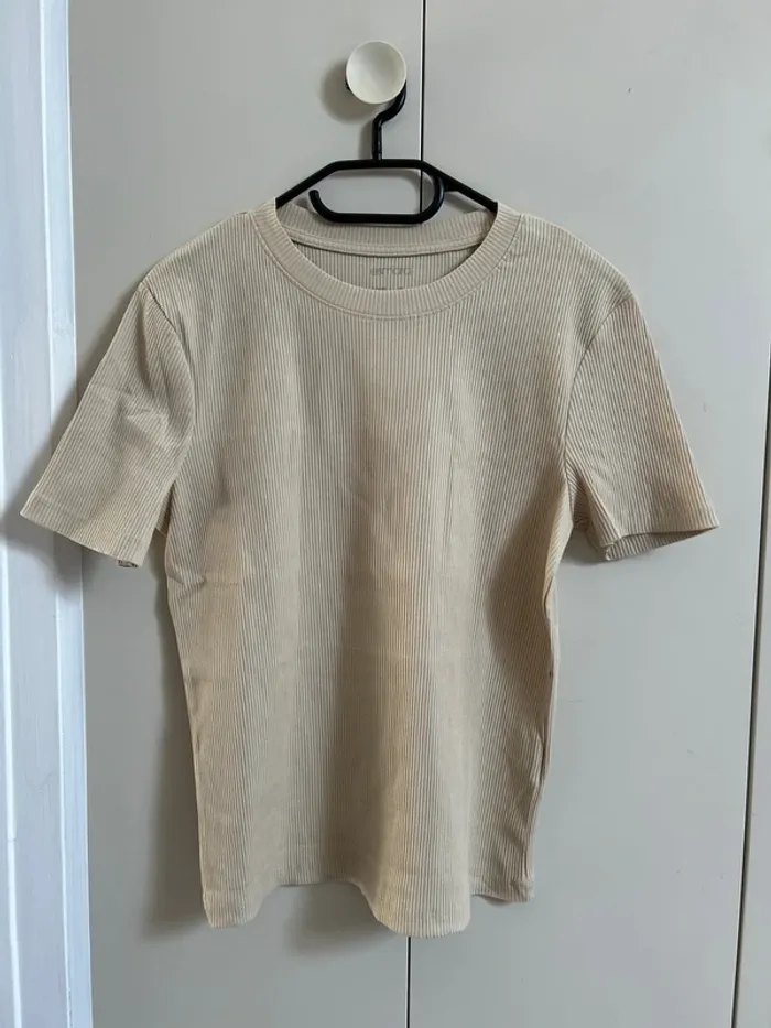 T shirt côtelé Esmara