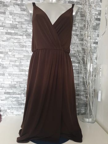 Robe Marron Calvin Klein