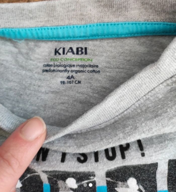 T-shirt manches longues skate kiabi - photo numéro 2