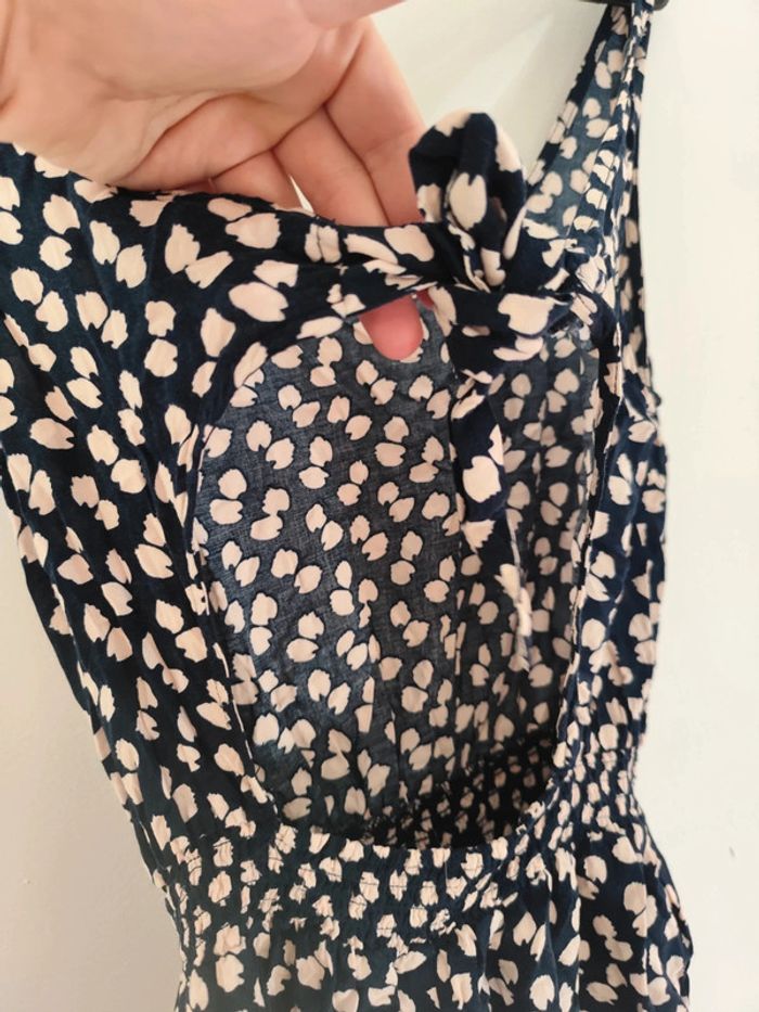 Combishort été bleue tâches blanches - photo numéro 5