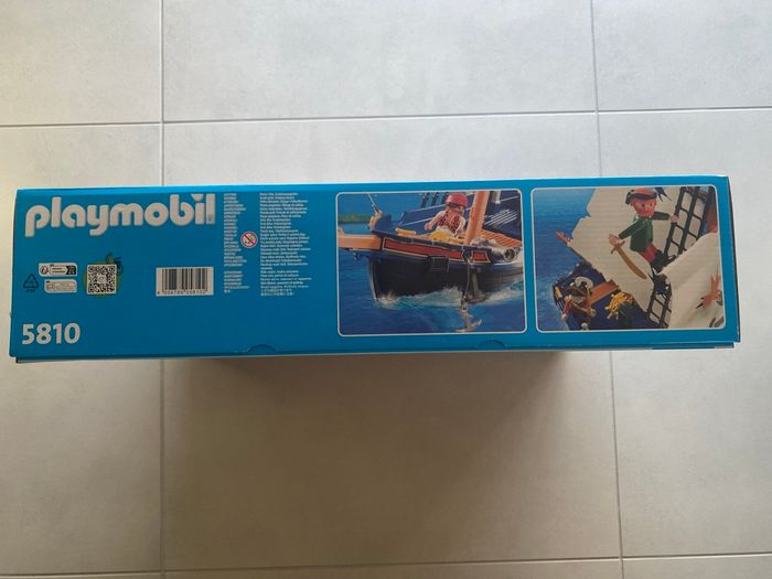 Playmobil 5810 chaloupe des pirates avec canon neuf - photo numéro 3