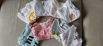 Lot de T-shirts ML 12 mois