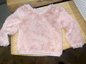 Pull fourrure 4 ans kiabi rose fille hiver pilou