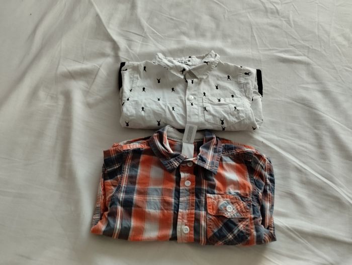 Chemises coton taille 23 mois - photo numéro 2