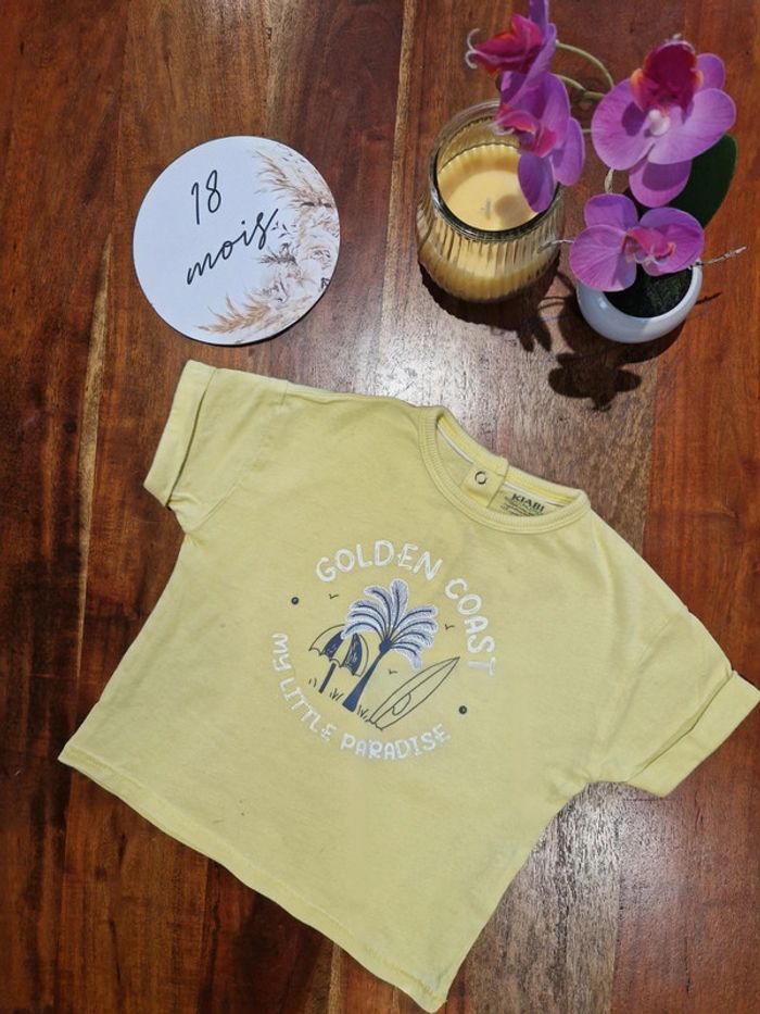 T-shirt manches courtes 18 mois