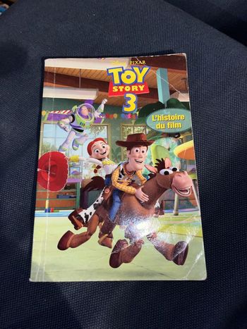 Livre pour enfants toy story 3 l histoire du film hachette