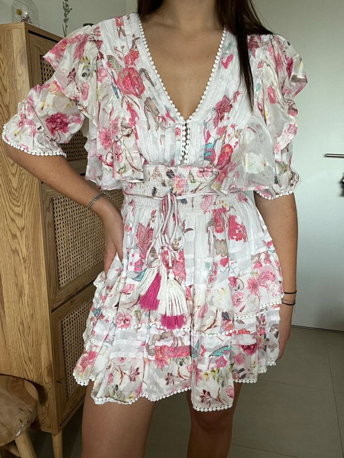 Robe blanche et rose Diamond For Eden - photo numéro 3