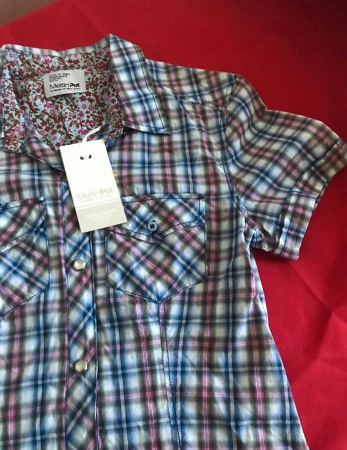 Chemise femme marque Meltin’Pot neuve avec étiquette taille XS - photo numéro 17