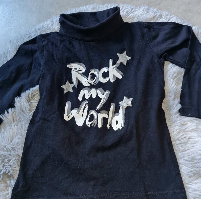 ensemble t-shirt et legging fille 18/24 mois - photo numéro 3