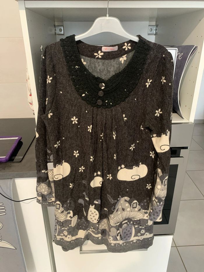Jolie robe, pull