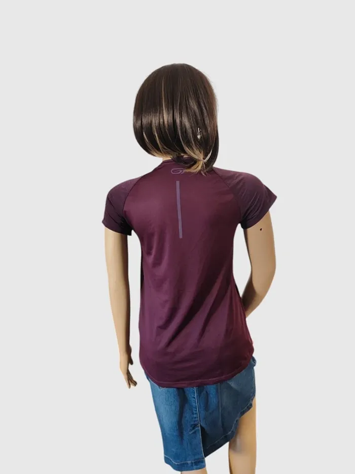 T-shirt Decathlon violet Taille 42. L'allié confort pour vos activités ! - photo numéro 4