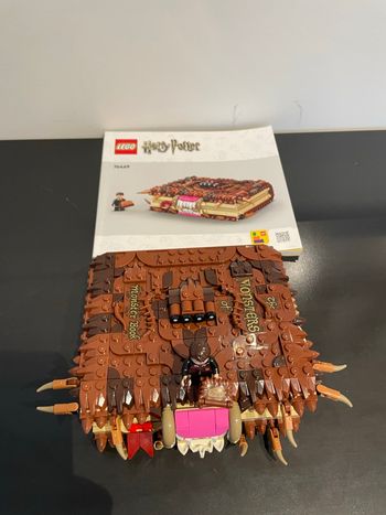LOT: Lego Harry Potter 76449 Le monstrueux livre des monstres + Lego Harry Potter 76446 Aventure en Magicobus 