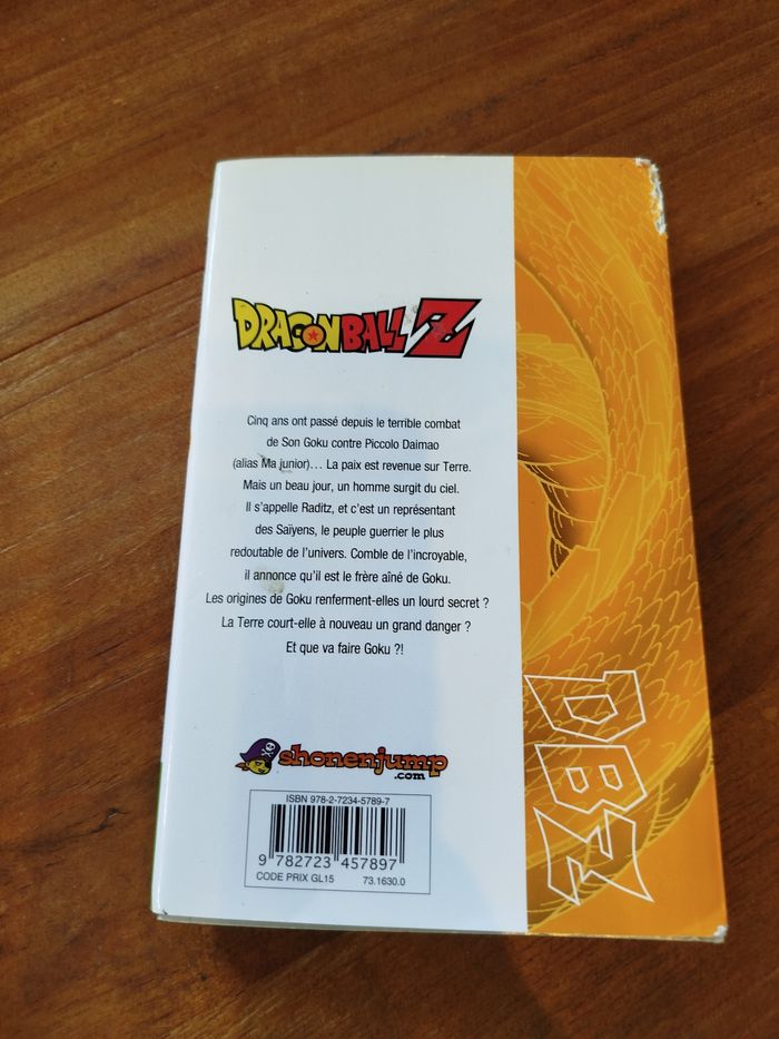 Manga Dragon Ball Z - tome 1 - photo numéro 3