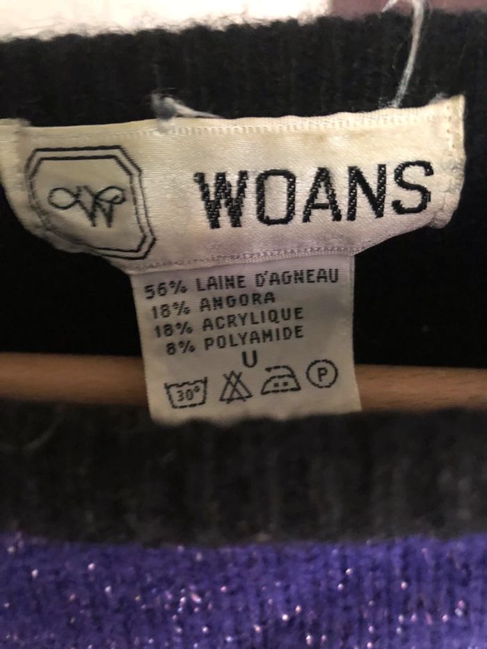 Pull vintage woans - photo numéro 4
