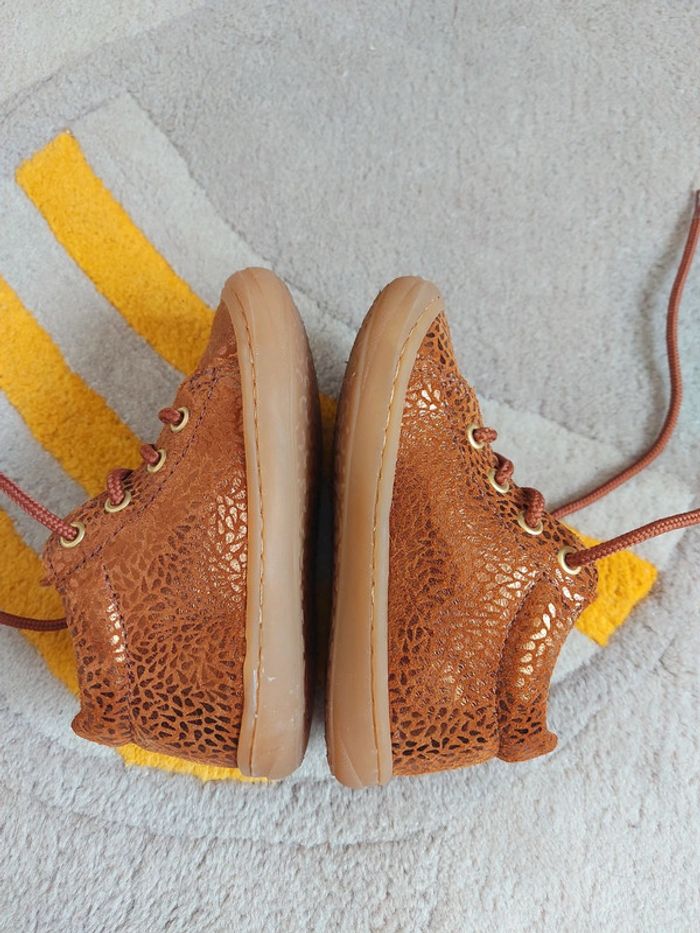 Bottines Bellamy Princesse cuivrées dorées 23 - photo numéro 3