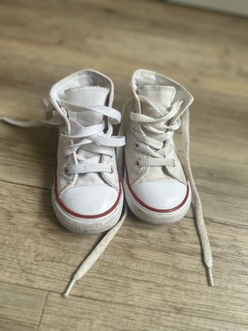 Converse haute blanche taille 23