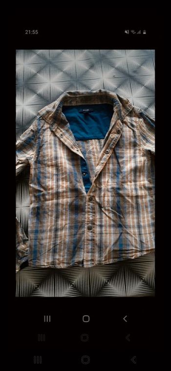 Chemise manches longues