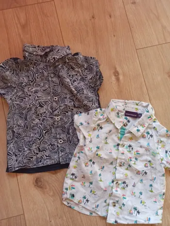 Lot de 2 chemises