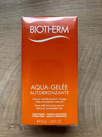 Biotherm Aqua Gelée Autobronzante – Sérum visage neuf scellé