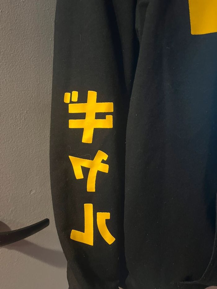 Pull capuche logo chinois en M - photo numéro 3