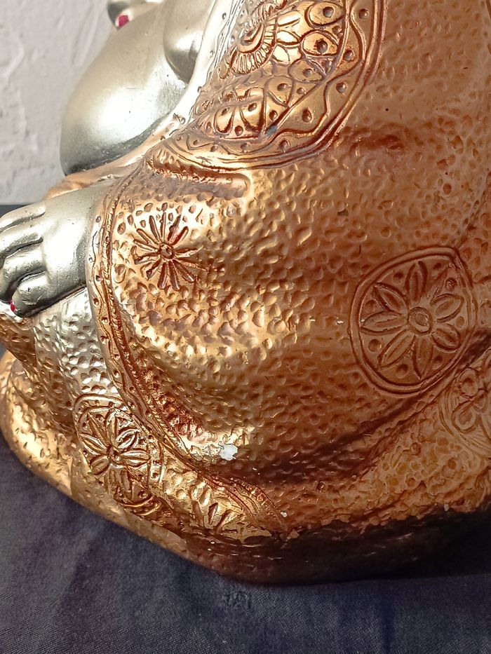 Bouddha rieur Lotus - photo numéro 5