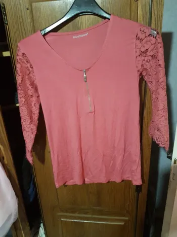 T-shirt  zippé  femme 34/36