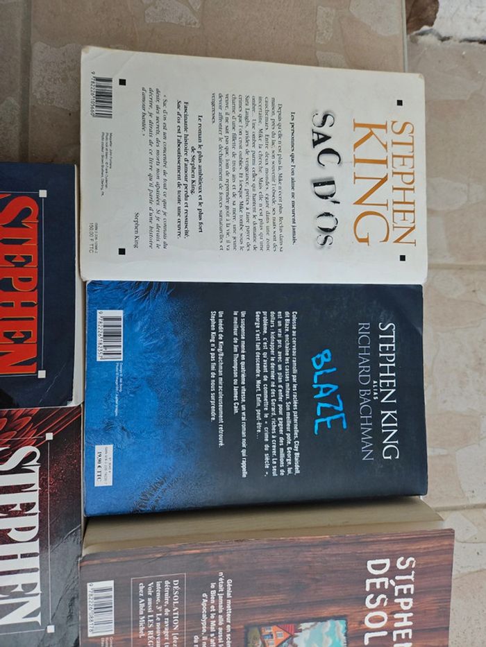 Lot de 5 livres de Stephen king - photo numéro 2