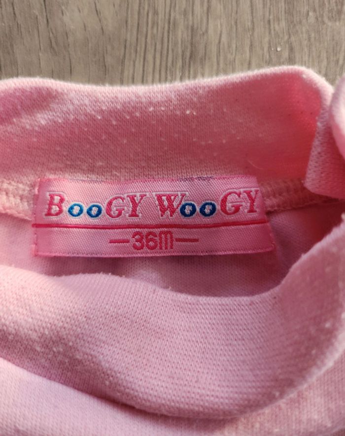 Haut manches longues rose fille 3 ans - photo numéro 3