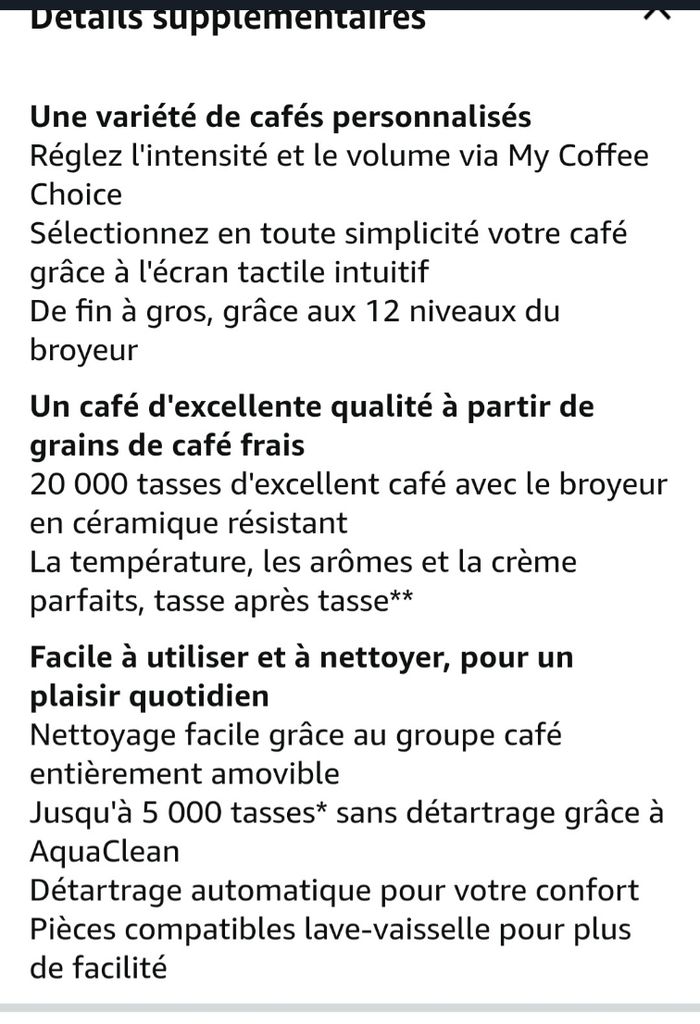 Machine café grains et moulu - photo numéro 4