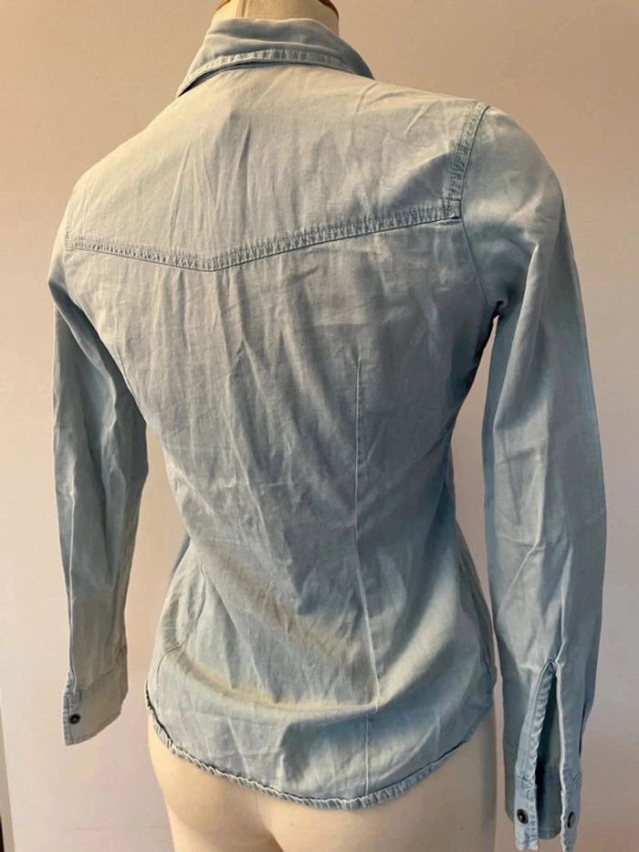 Chemise façon jean très douce - photo numéro 3