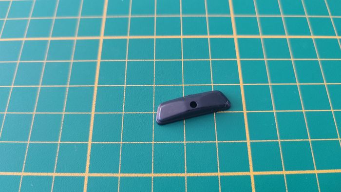 Boitier du rétroviseur 98C pièce détachée Porsche 911 Carrera RS 2.7 1/8 1/8ème Altaya