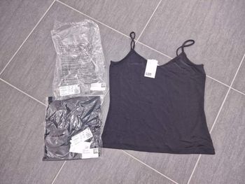 Lot deux débardeur femme h&m neuf taille L