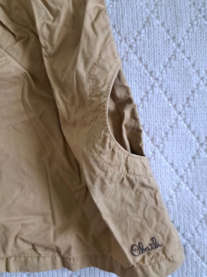 Robe grosses bretelles kaki Obaïbi fille 6 mois - photo numéro 7