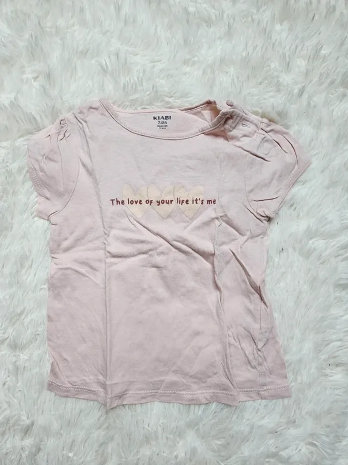 T-shirt kiabi 24mois
